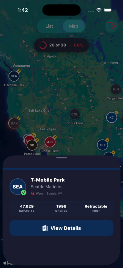 DiamondPassport map view