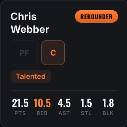 Shipped stat display: bold white numbers with an orange standout stat