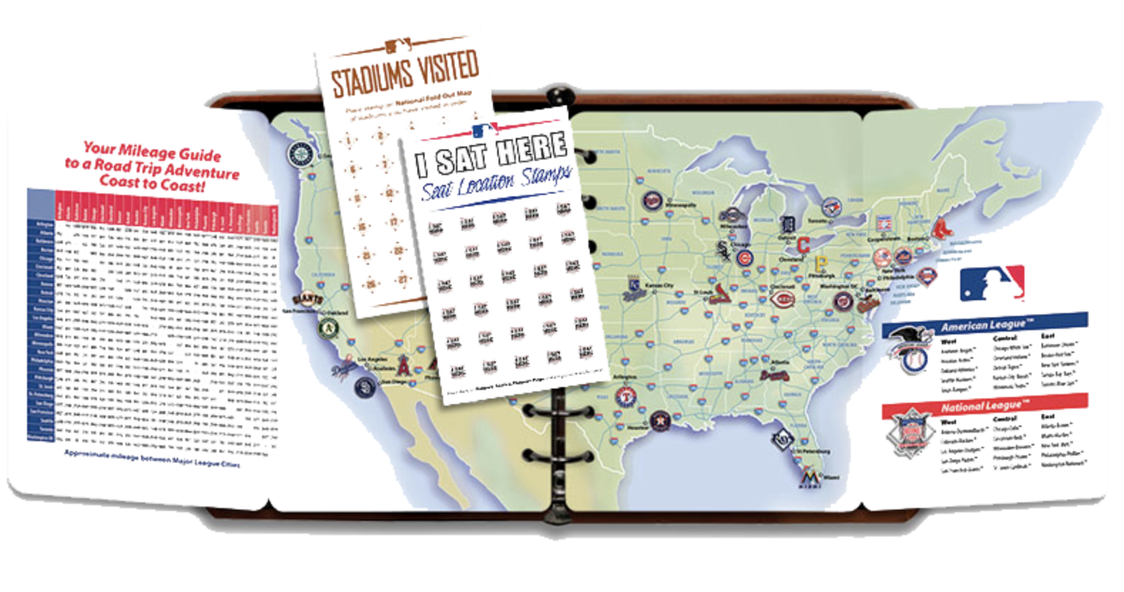 Full foldout stadium map